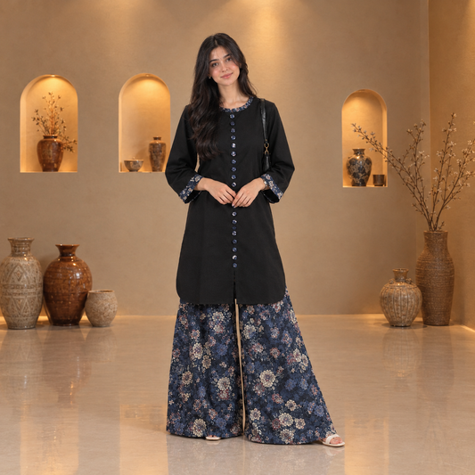 Women’s 2-Piece Winter Cotton Ready-to-Wear Suit